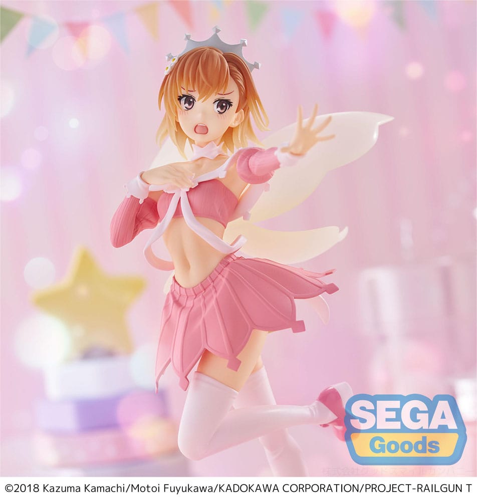 A Certain Scientific Railgun T Luminasta PVC Statue Mikoto Misaka Great Spirit Maid 20 cm    