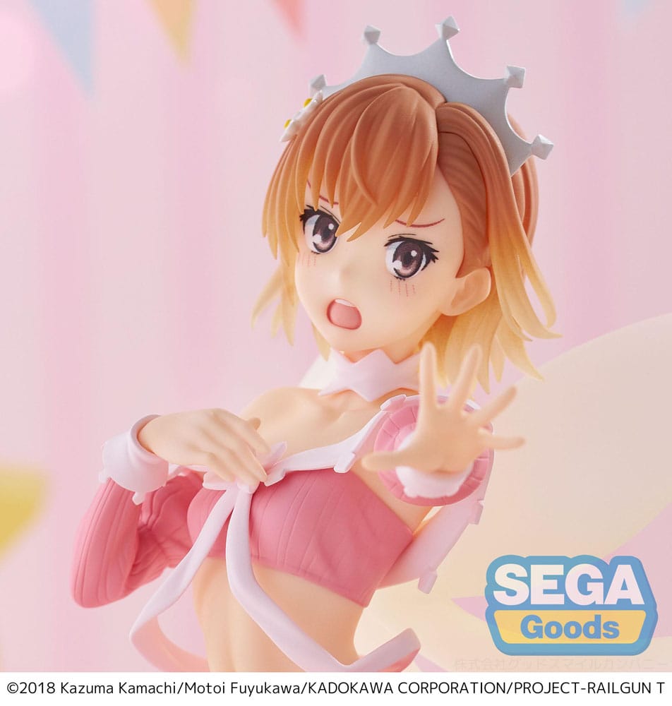 A Certain Scientific Railgun T Luminasta PVC Statue Mikoto Misaka Great Spirit Maid 20 cm    