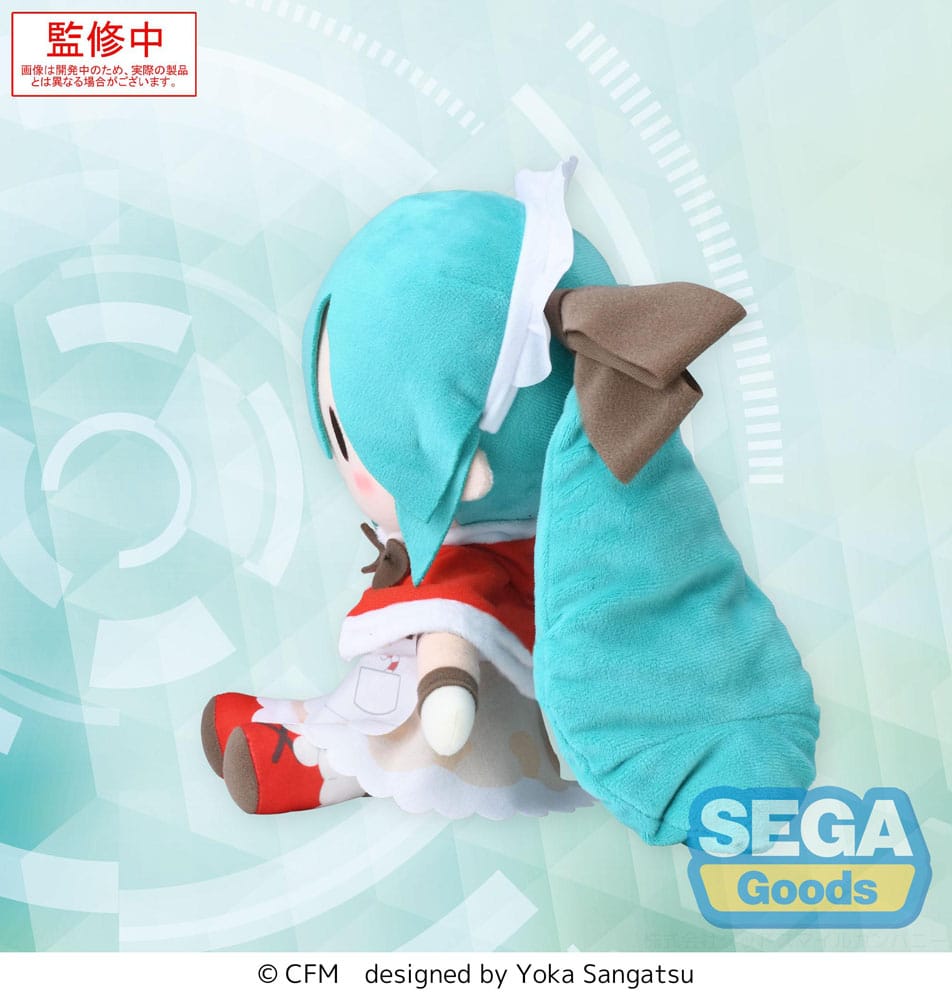 Character Vocal Series 01: Hatsune Miku Fuwa Petit Plüschfigur Hatsune Miku Christmas 2025 M 22 cm   