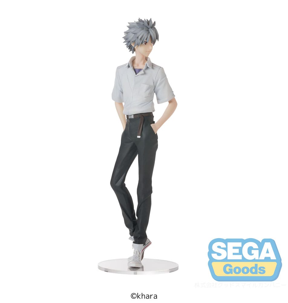 Rebuild of Evangelion High Premium PVC Statue Kaworu Nagisa Uniform Ver. Evangelion: New Theatrical Edition 22 cm           