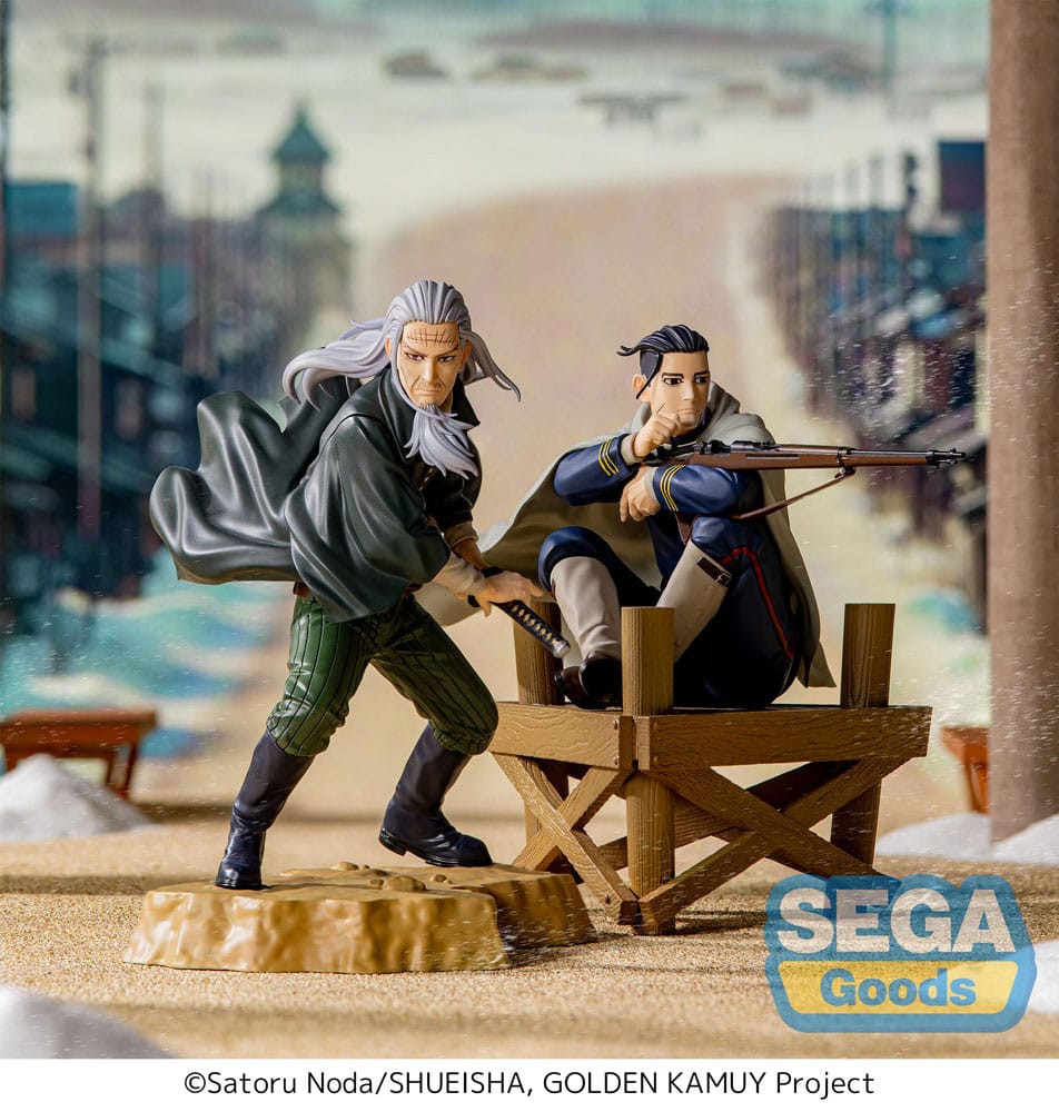 Golden Kamuy Xross Link Anime PVC Statue Toshizo Hijikata 13 cm   