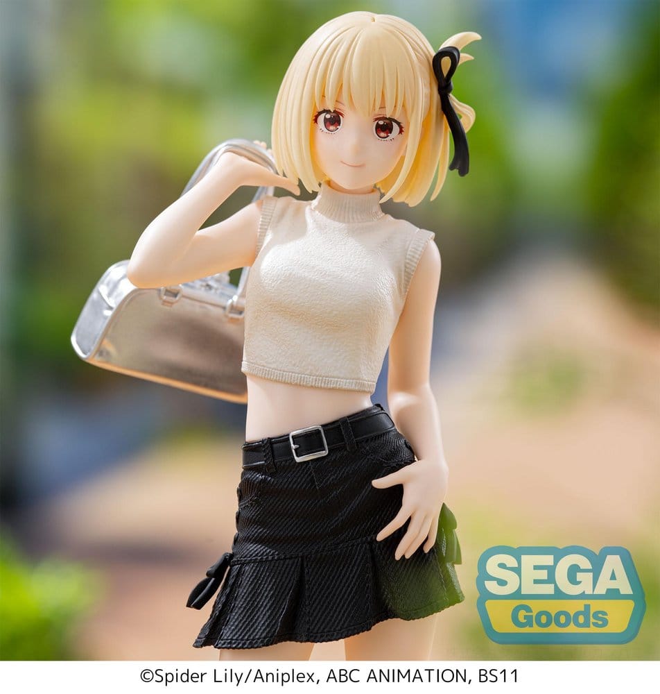 Lycoris Recoil High Premium Figure PVC Figur Chisato Nishikigi Street Snap 20 cm