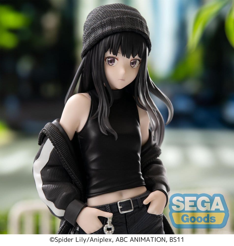 Lycoris Recoil High Premium Figure PVC Figur Takina Inoue Street Snap 20 cm