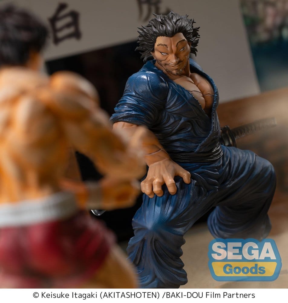 Baki-Dou Luminasta PVC Figur Musashi Miyamoto 17 cm