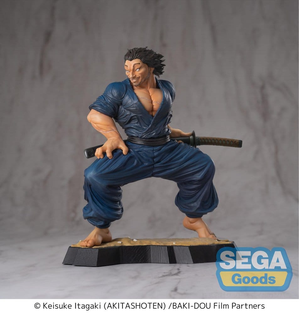 Baki-Dou Luminasta PVC Figur Musashi Miyamoto 17 cm