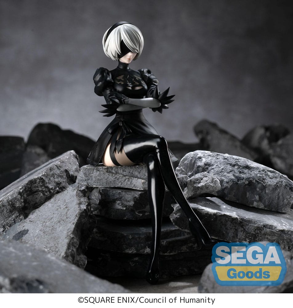NieR:Automata Ver1.1a PM Perching PVC Statue 2B 13 cm 