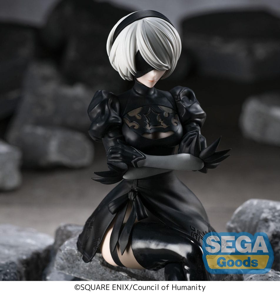NieR:Automata Ver1.1a PM Perching PVC Statue 2B 13 cm 
