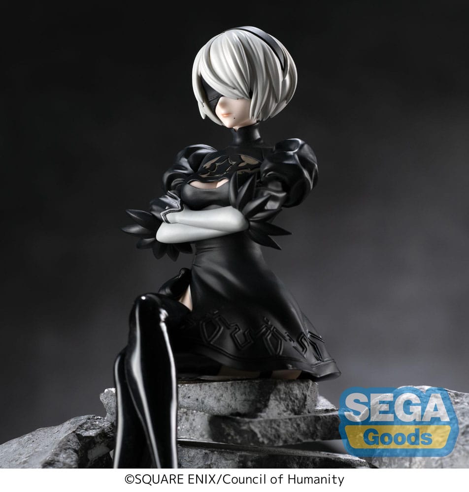 NieR:Automata Ver1.1a PM Perching PVC Statue 2B 13 cm 