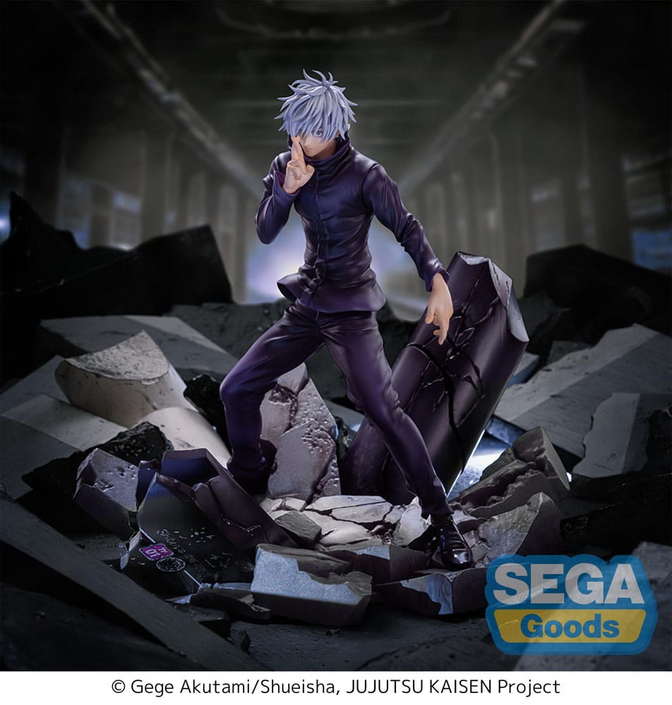 Jujutsu Kaisen Figurizm Luminasta  PVC Statue Shibuya Incident Satoru Gojo Unlimited Void 21 cm