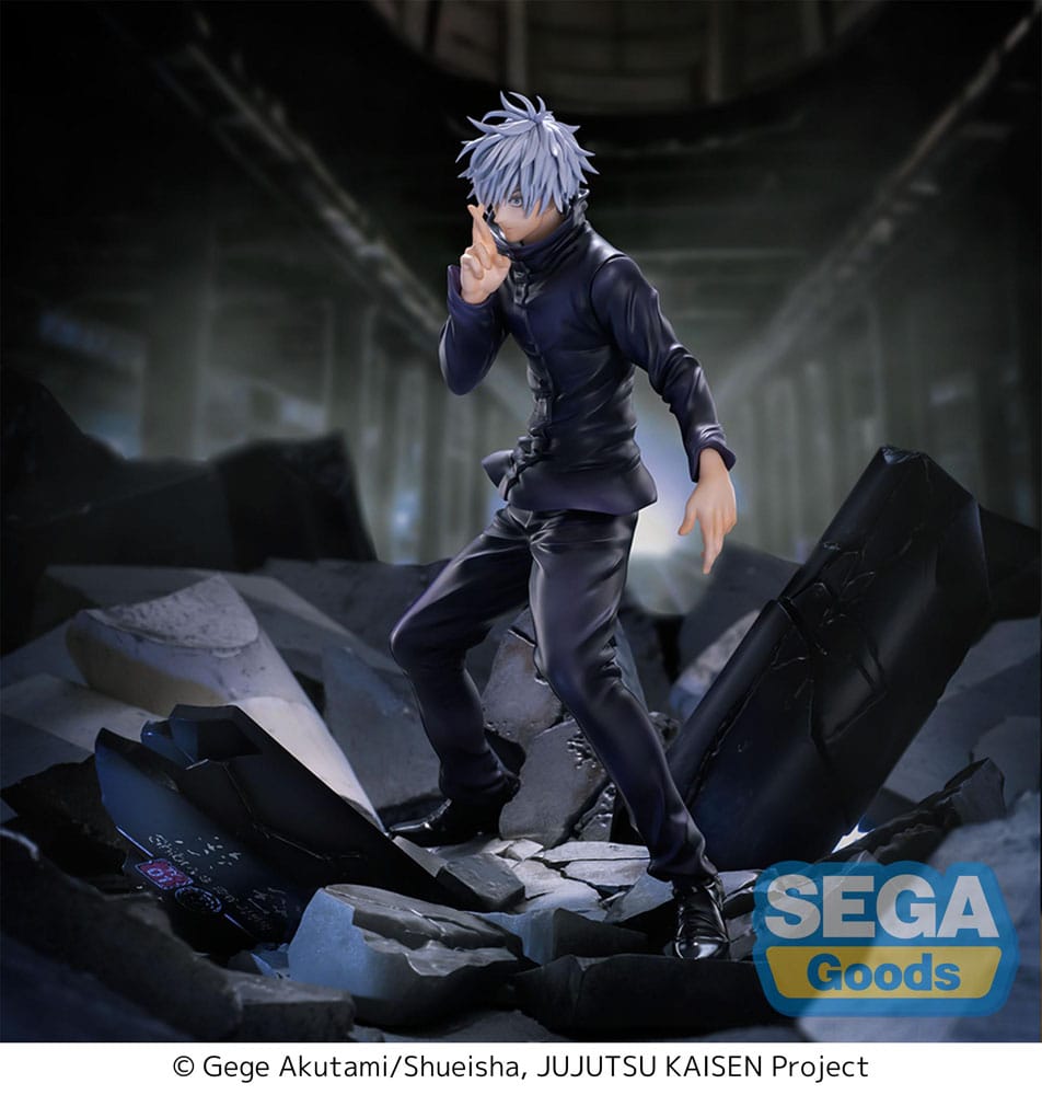 Jujutsu Kaisen Figurizm Luminasta  PVC Statue Shibuya Incident Satoru Gojo Unlimited Void 21 cm