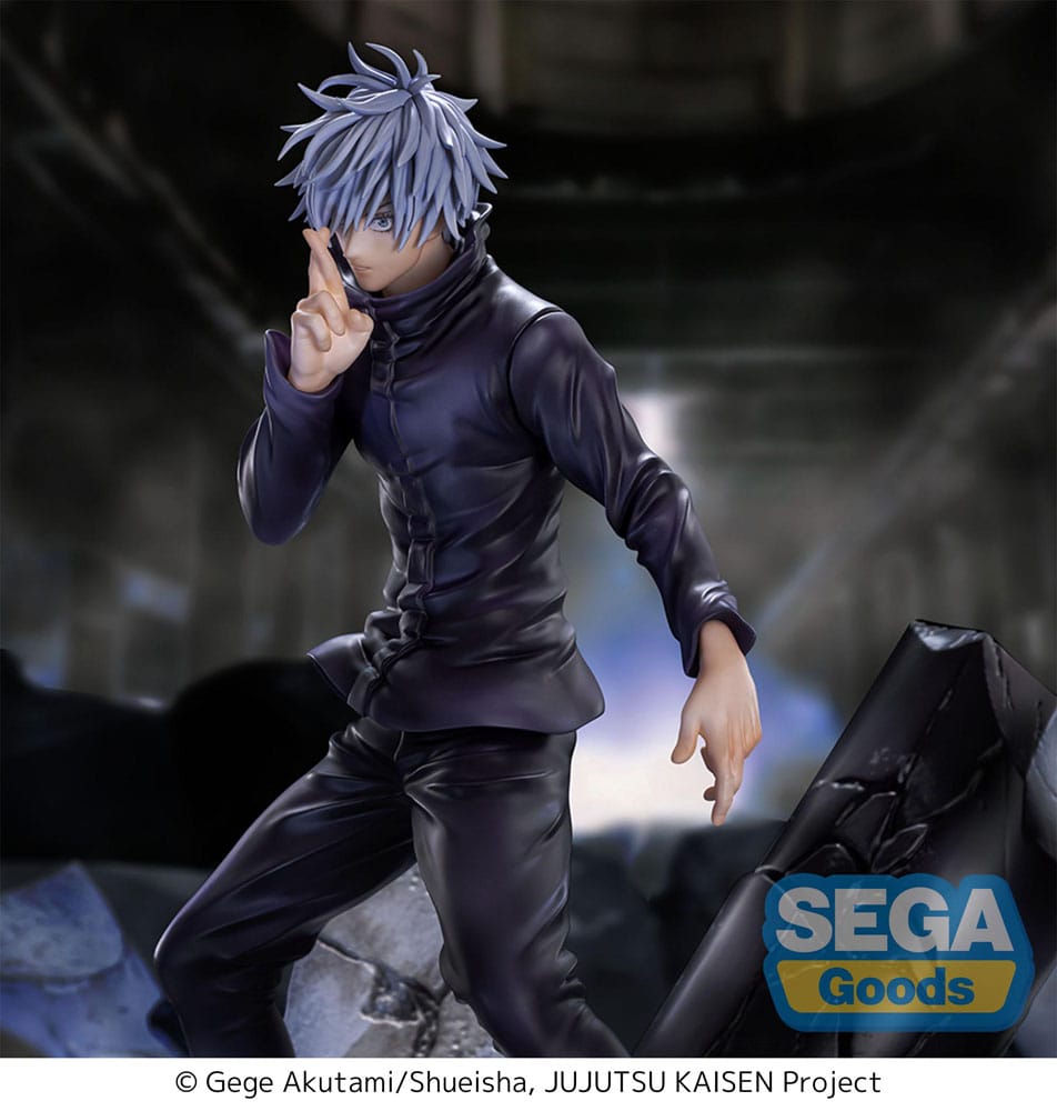Jujutsu Kaisen Figurizm Luminasta  PVC Statue Shibuya Incident Satoru Gojo Unlimited Void 21 cm