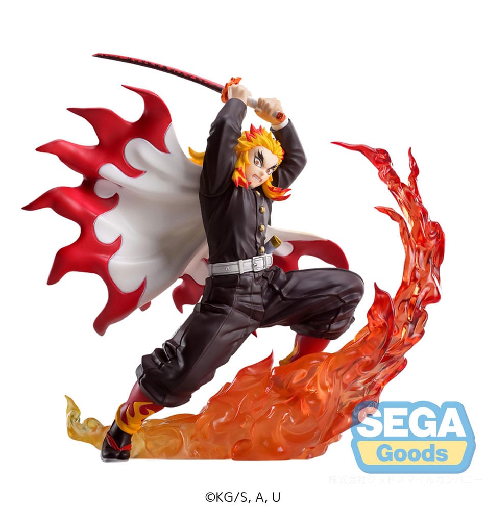 Demon Slayer: Kimetsu no Yaiba Xross Link Anime PVC Statue Kyojuro Rengoku 15 cm 