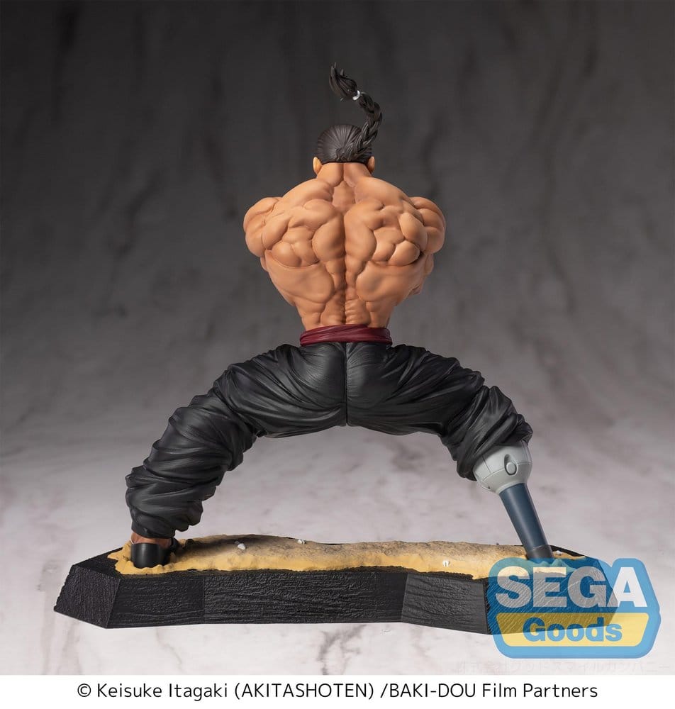 Baki-Dou Luminasta PVC Figur Kaioh Retsu 15 cm