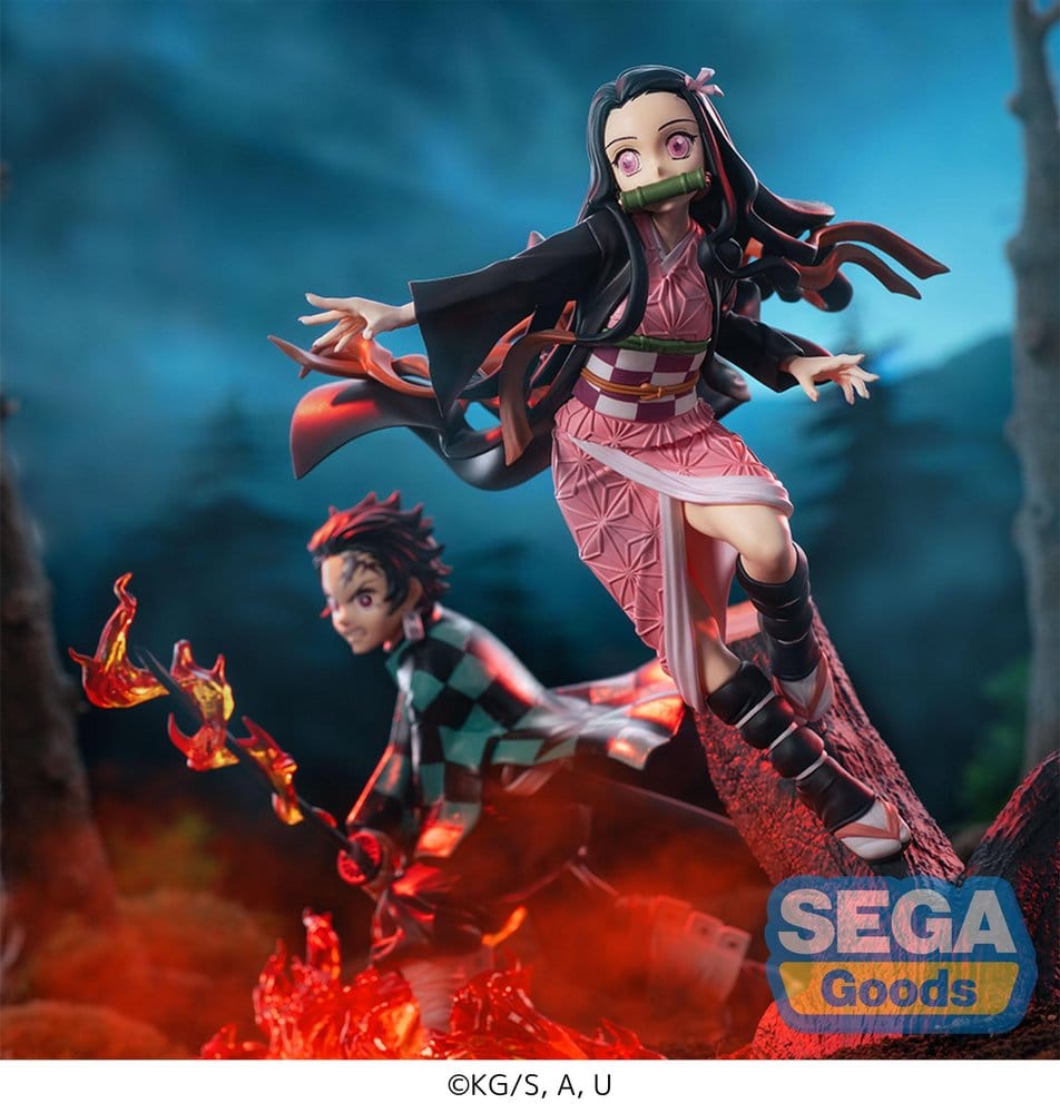 Demon Slayer: Kimetsu no Yaiba XrossLink PVC Statue Nezuko Kamado 16 cm     