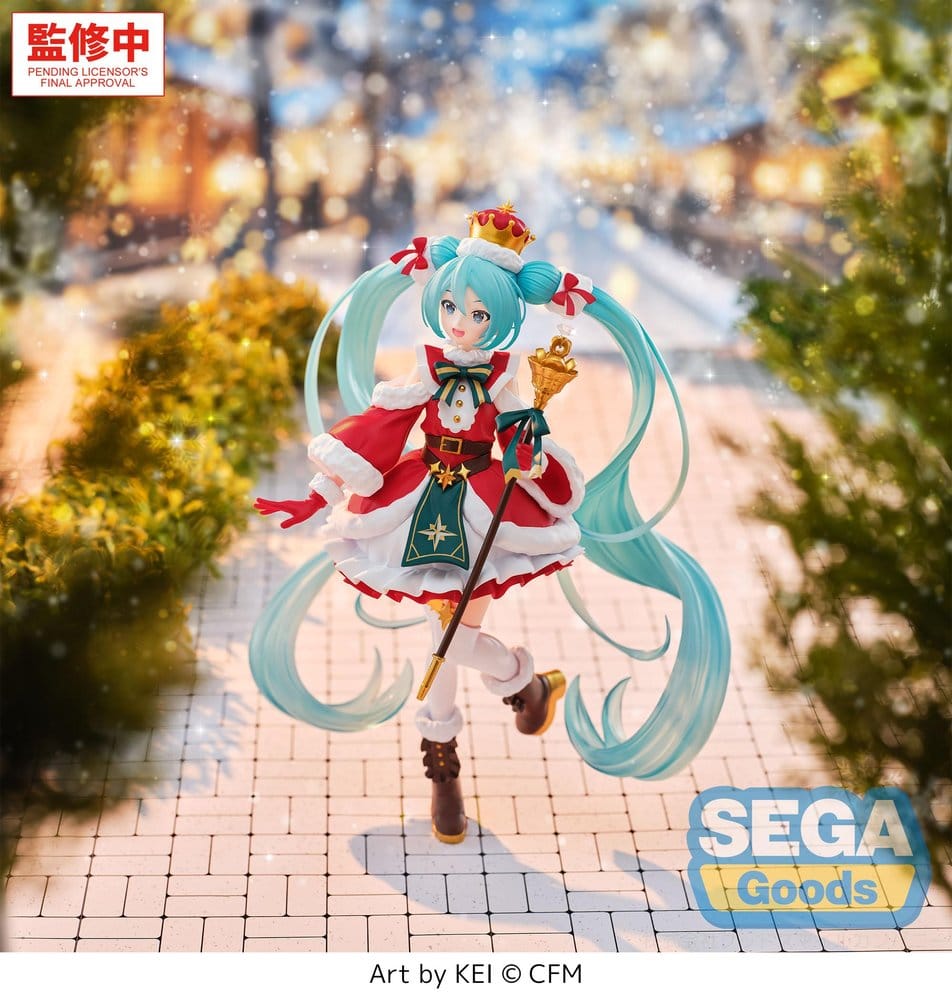 Character Vocal Series 01: Hatsune Miku FIGURIZMa PVC Figur Christmas 2026 27 cm