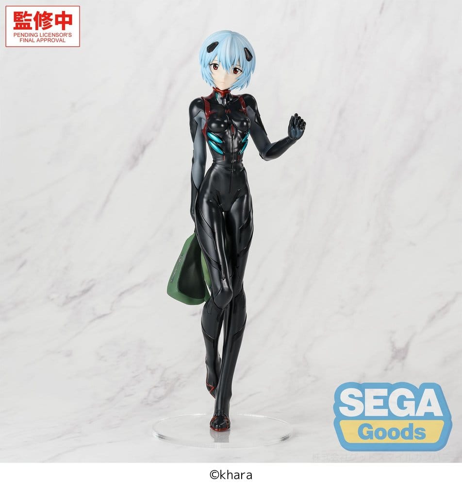 Rebuild of Evangelion FIGURIZMa PVC Figur Rei Ayanami (Tentative Name) Plugsuit Ver. 25 cm