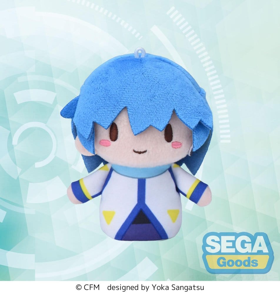 Vocaloid Fuwa Petit Plüschfigur Kaito Finger Mascot 10 cm