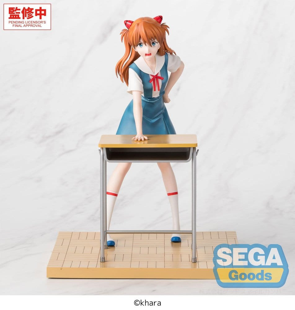 Evangelion: New Theatrical Edition XStellar PVC Figur Asuka Shikinami Langley Uniform Ver. 19 cm