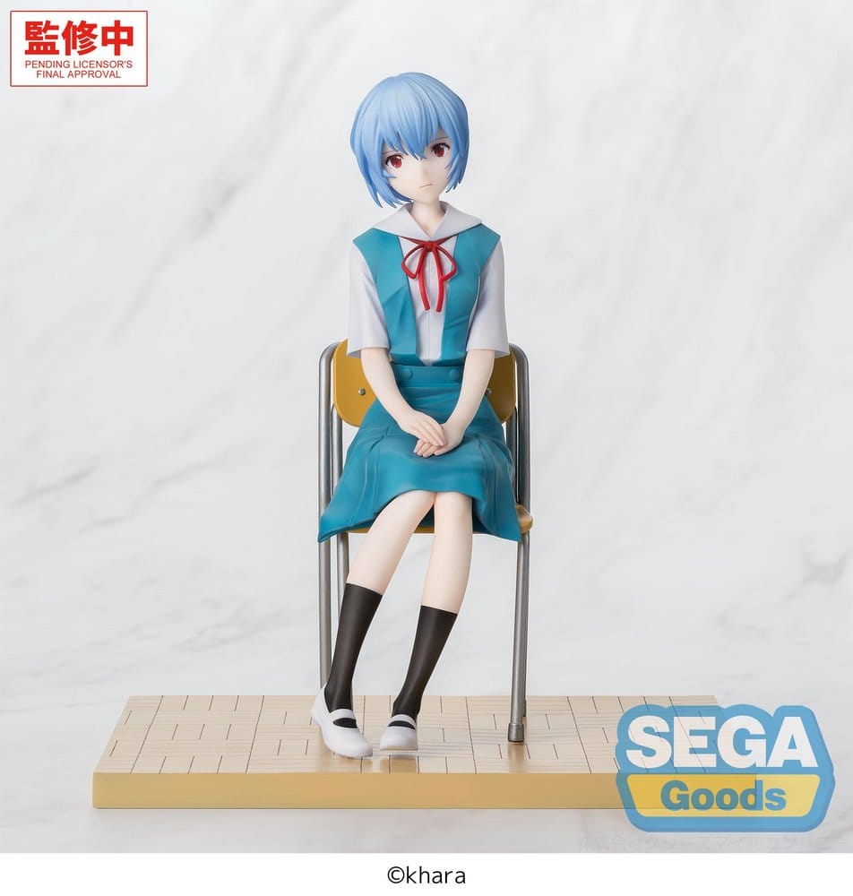Evangelion: New Theatrical Edition XStellar PVC Figur Rei Ayanami Uniform Ver. 16 cm