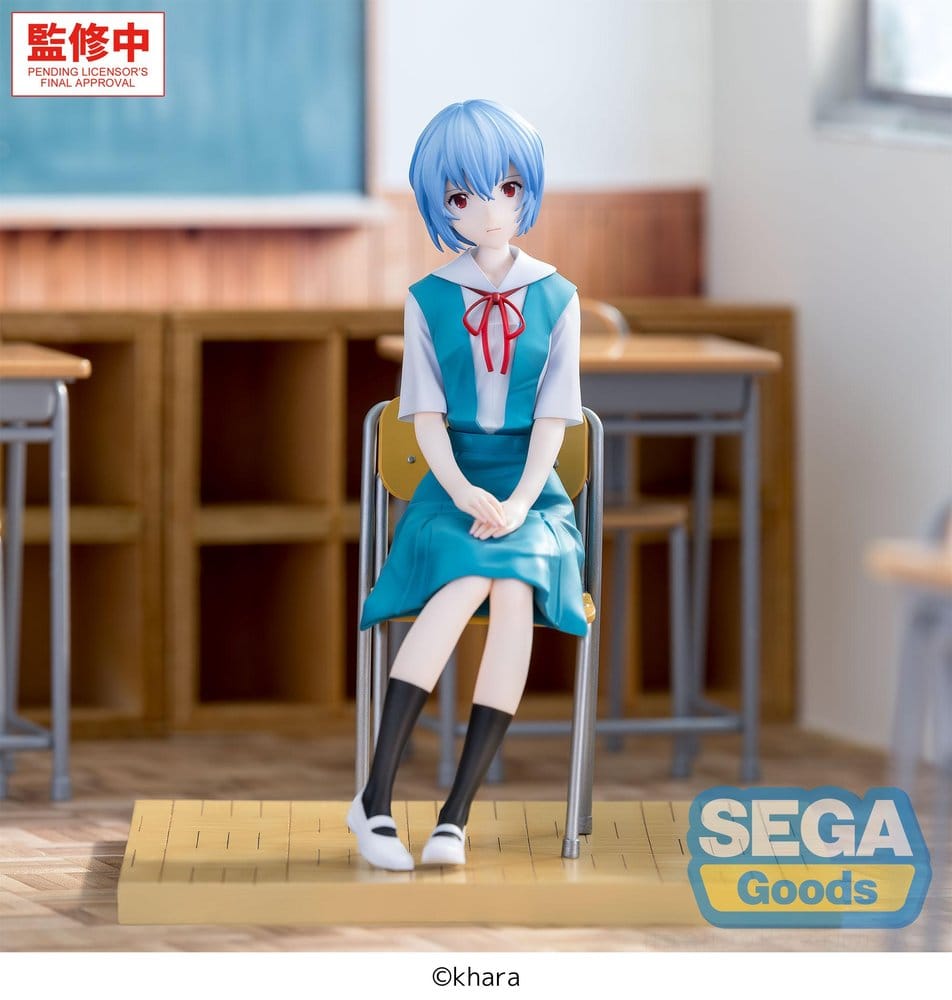 Evangelion: New Theatrical Edition XStellar PVC Figur Rei Ayanami Uniform Ver. 16 cm