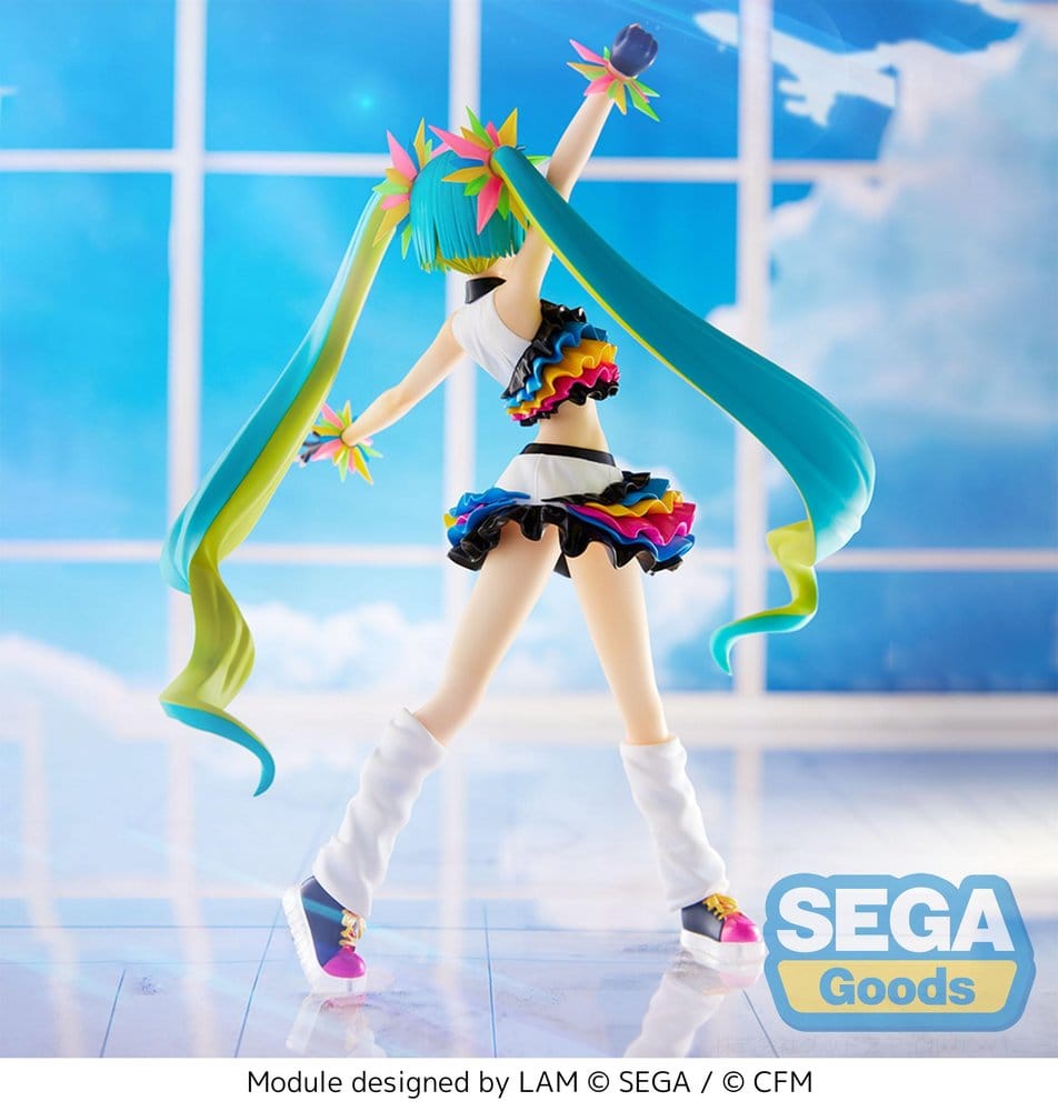 Hatsune Miku Project DIVA MEGA39's FIGURIZM PVC Figur Hatsune Miku - Catch the Wave 25 cm
