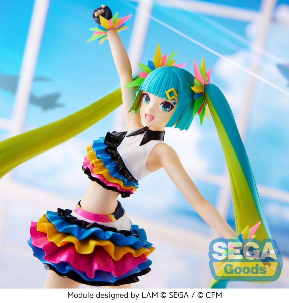 Hatsune Miku Project DIVA MEGA39's FIGURIZM PVC Figur Hatsune Miku - Catch the Wave 25 cm