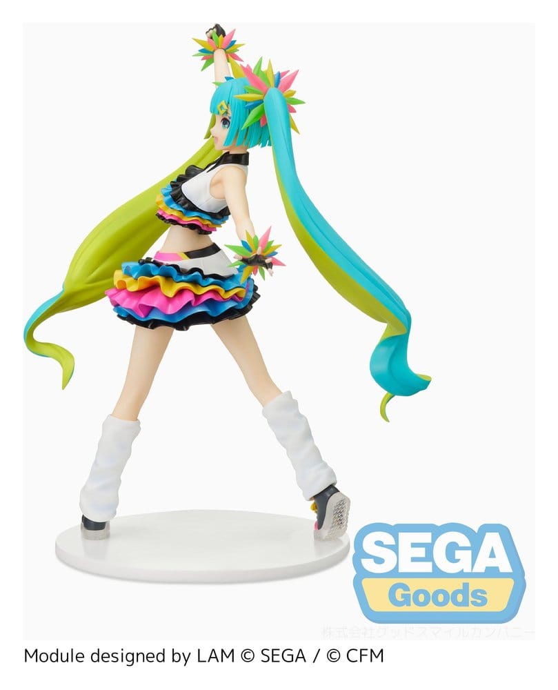 Hatsune Miku Project DIVA MEGA39's FIGURIZM PVC Figur Hatsune Miku - Catch the Wave 25 cm