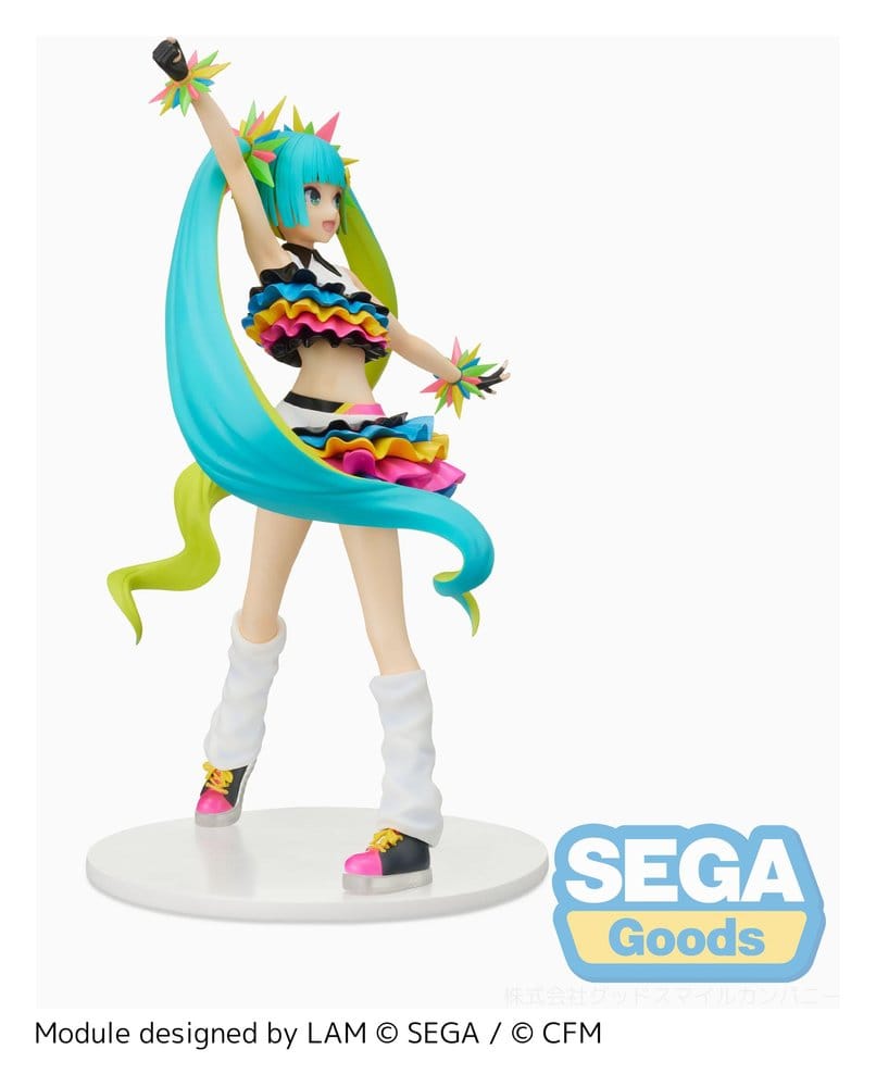 Hatsune Miku Project DIVA MEGA39's FIGURIZM PVC Figur Hatsune Miku - Catch the Wave 25 cm