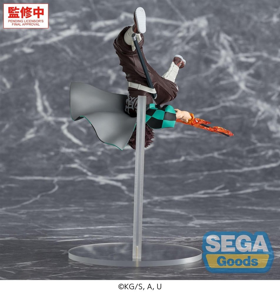 Demon Slayer: Kimetsu no Yaiba Luminasta PVC Figur Tanjiro Kamado Hinokami Kagura Setting Sun Transformation 15 cm