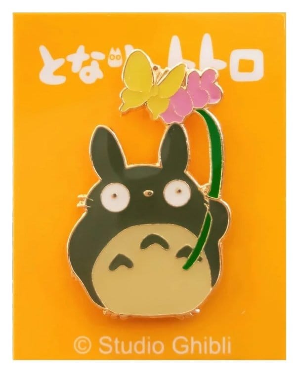 Mein Nachbar Totoro Anstecker Totoro With Flower