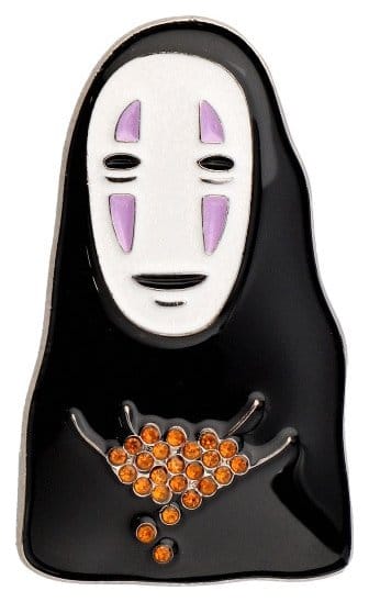 Chihiros Reise ins Zauberland Metall-Brosche No-Face