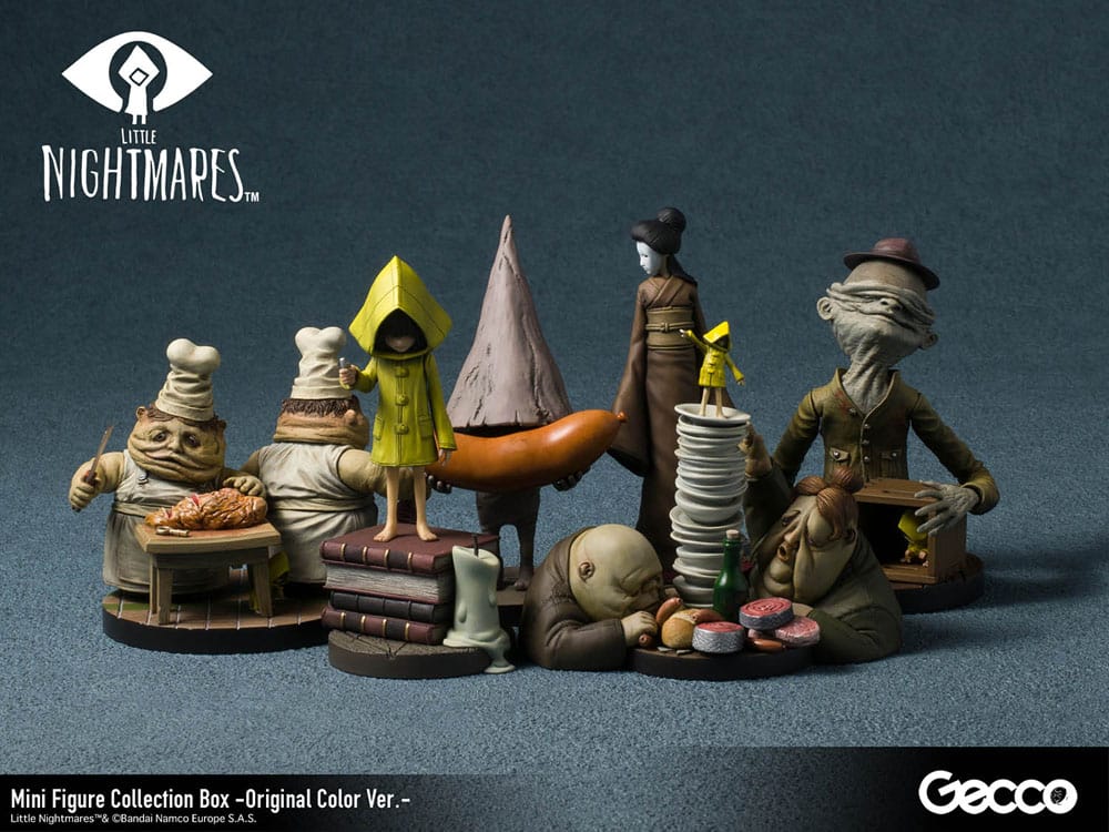 Little Nightmares PVC Minifiguren 6er-Pack Original Color Ver.  