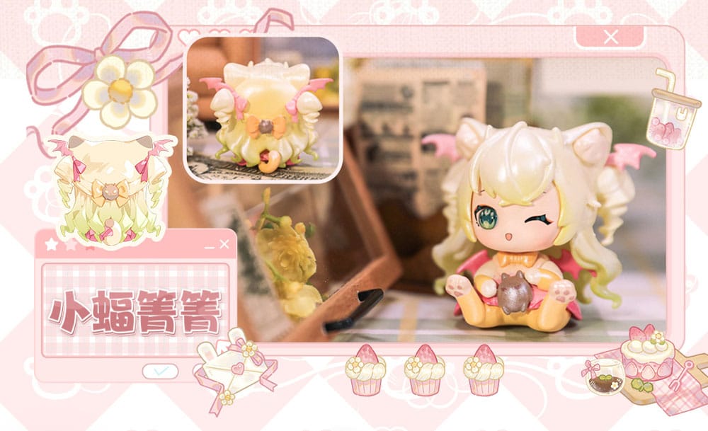 Original Character Sammelfiguren Cat Nizizi-Kitten Agency 7 cm Sortiment (8)   