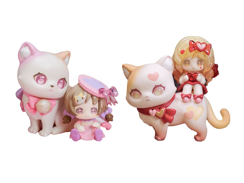 Original Character Sammelfiguren Cat Nizizi-Kitten with you 8 cm Sortiment (6)     