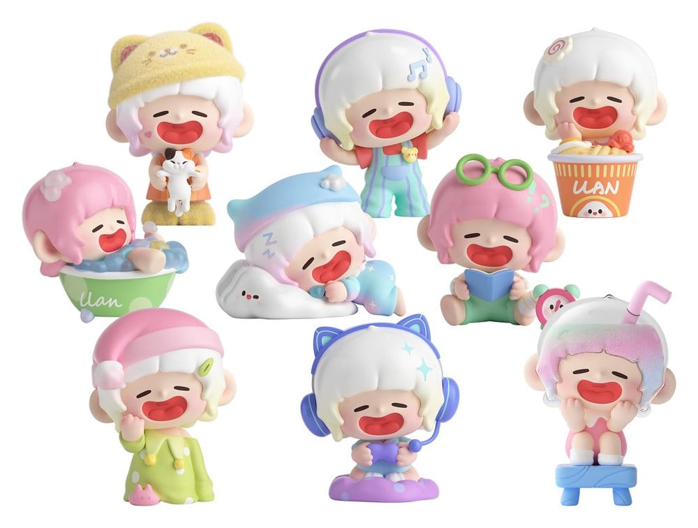 Original Character Sammelfiguren Blind Box 8er-Set Lazy Home Diary 9 cm    