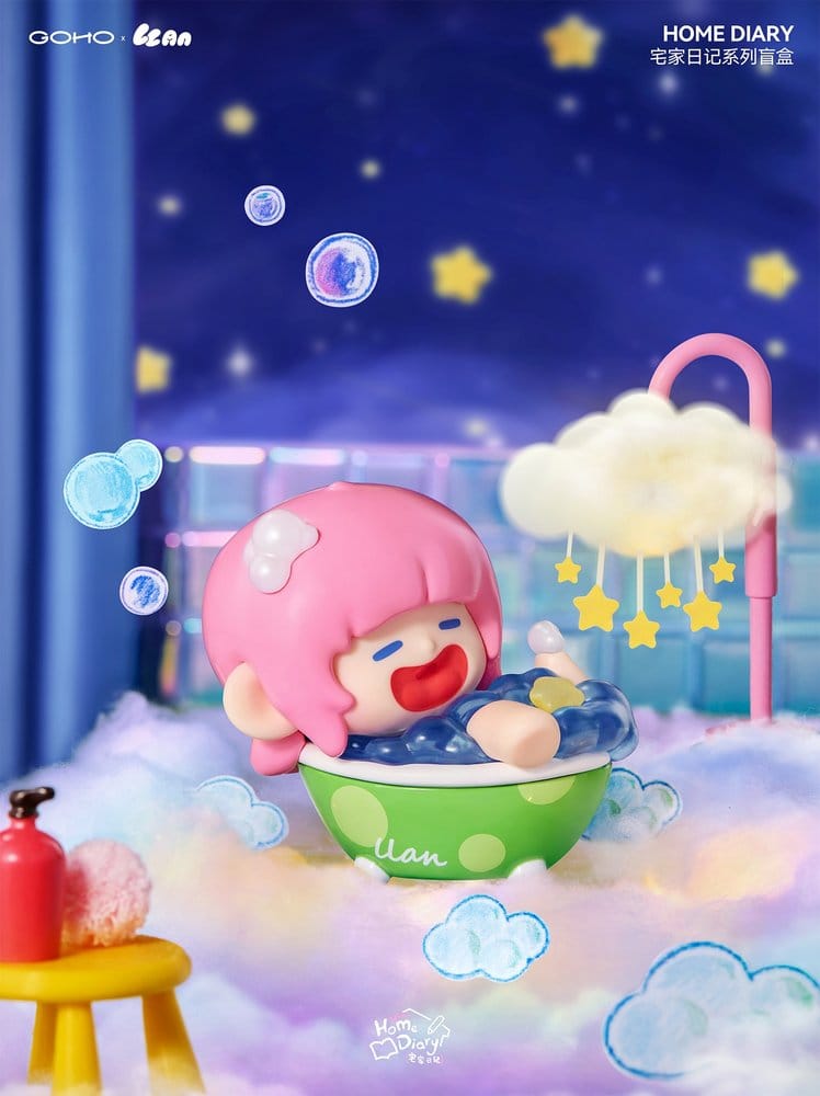 Original Character Sammelfiguren Blind Box 8er-Set Lazy Home Diary 9 cm    