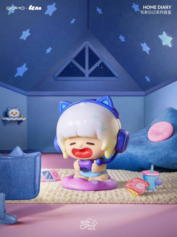 Original Character Sammelfiguren Blind Box 8er-Set Lazy Home Diary 9 cm    