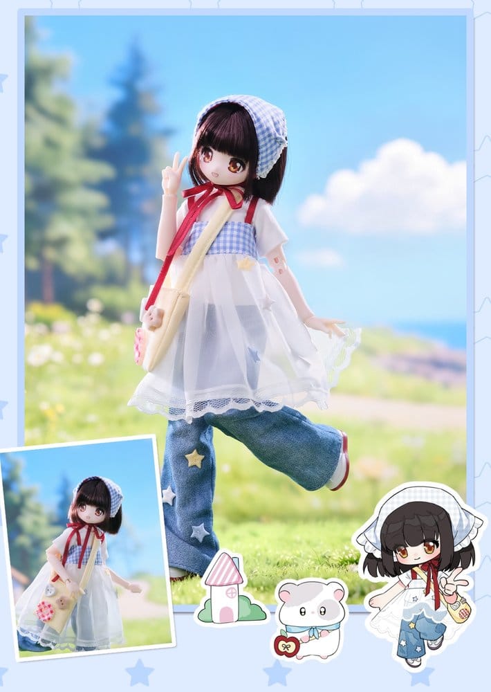 SyncyLand Actionfiguren 6er-Pack OOTD Series 23 cm Blind Box