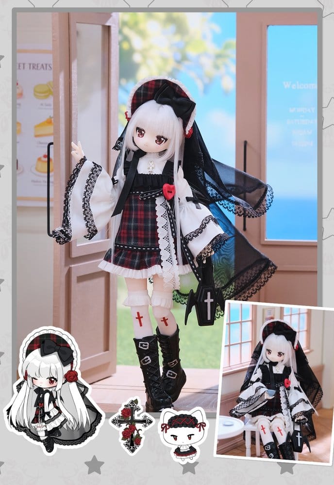 SyncyLand Actionfiguren 6er-Pack OOTD Series 23 cm Blind Box