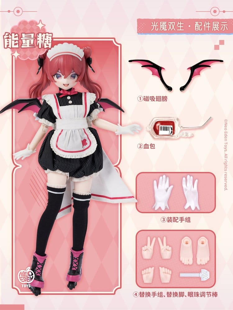 Original Character Sammelfiguren Unveiled Door Key Spirit Series BJD Doll Blind Box 22 cm Sortiment (6)