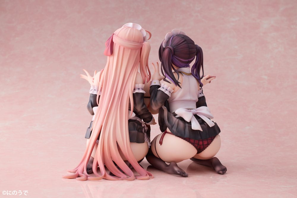 Original Character PVC Statuen 1/5 2er-Set Koho Miya & Otsuhane Fuwari illustration by Ninoude 18 cm    