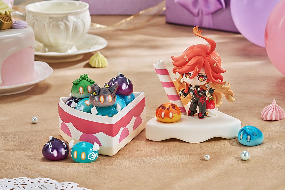 Genshin Impact Wondrous Travels Series Figur Zhongli Chibi 12 cm       