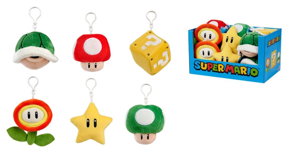 Super Mario Schlüsselanhänger Display (12)