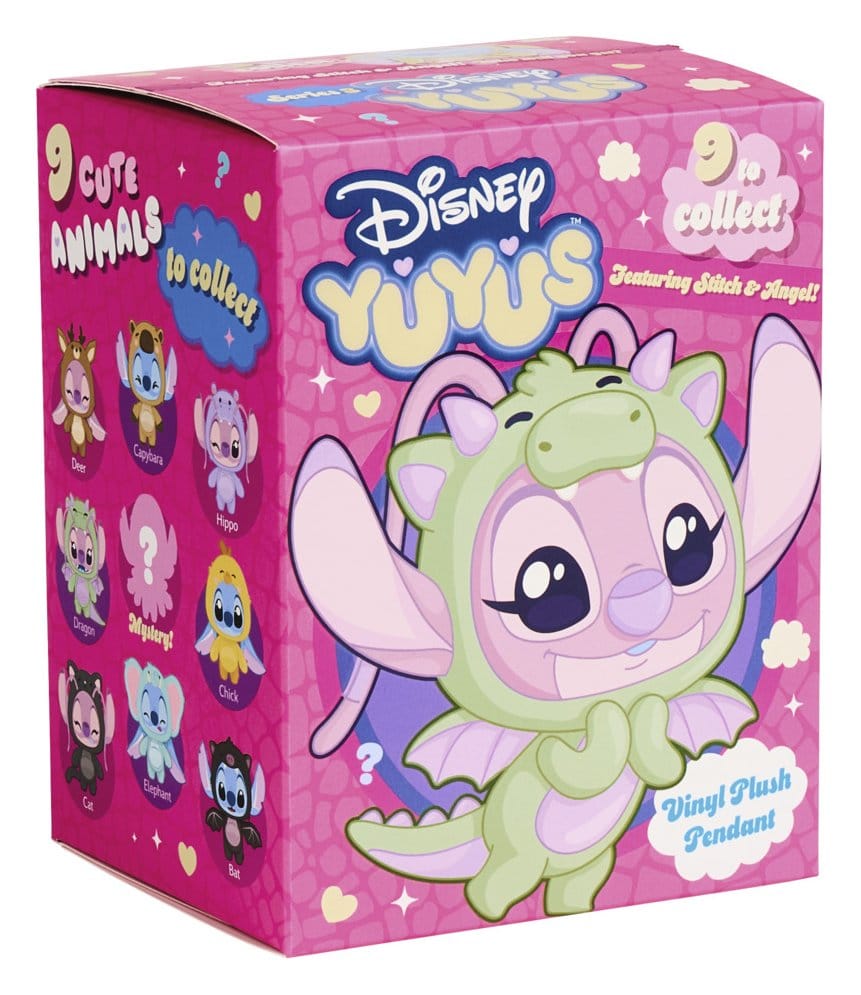 Disney YUYUS Plüschfigur Stitch & Angel Blindbox Display (8)