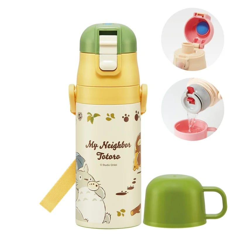 Mein Nachbar Totoro Trinkflasche double opening Totoro & Catbus 420 ml