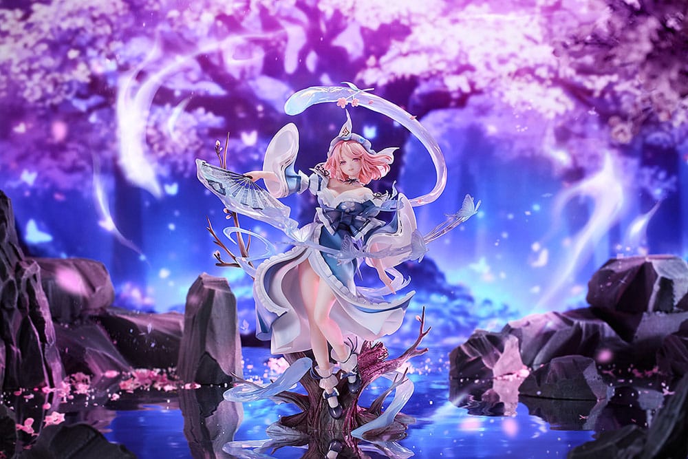 Touhou Project PVC Statue 1/7 Yuyuko Saigyouji: Natural-Born Ghost Ver. 30 cm        