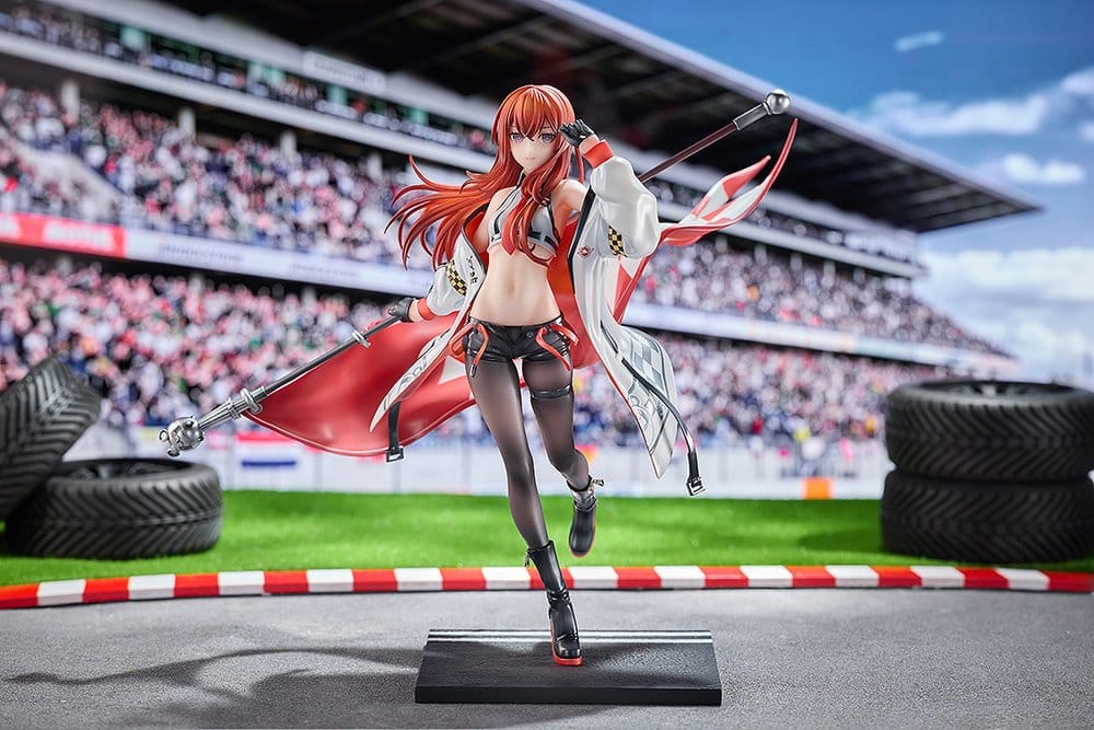 Steins;Gate PVC Figur 1/7 Kurisu Makise: Racing Ver. 24 cm