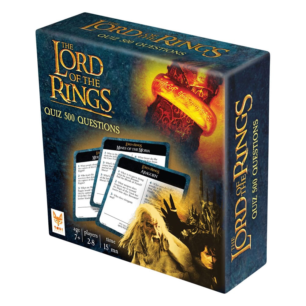 Herr der Ringe Kartenspiel Quiz 500 Questions *Englische Version*