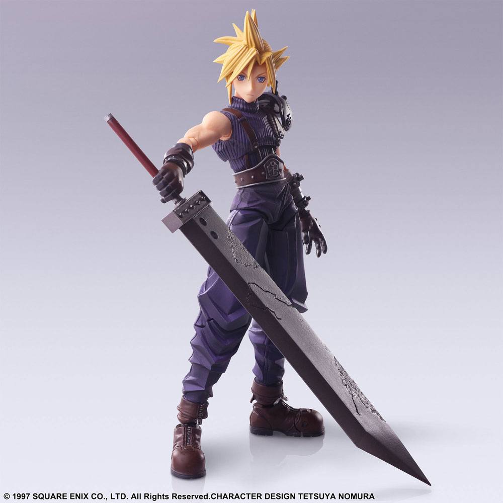 Final Fantasy VII Bring Arts Actionfigur Cloud Strife 15 cm