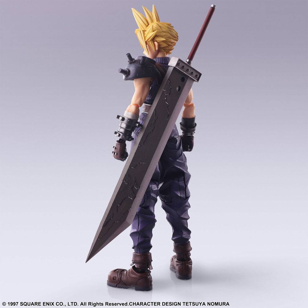 Final Fantasy VII Bring Arts Actionfigur Cloud Strife 15 cm